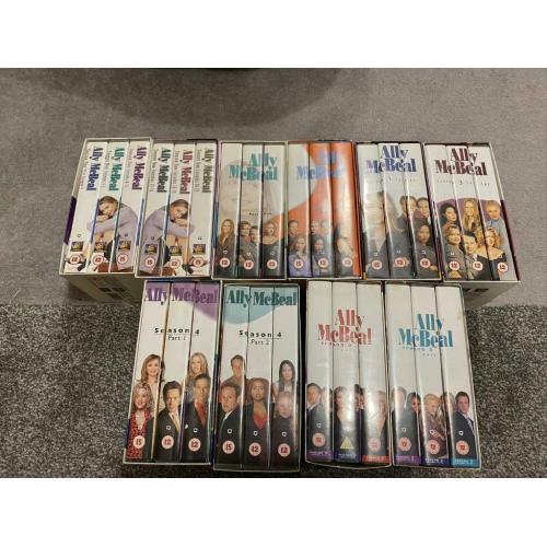 ally mcbeal seaon 1-5 vhs