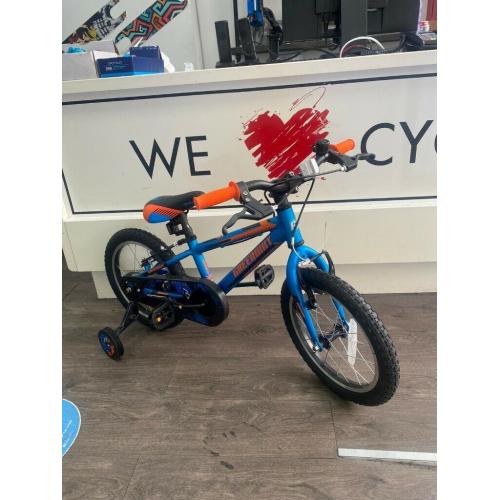Greenway 16' Blue and orange Children's Bicycle - BRAND NEW - COLLECTION TODAY OR DELIVERY AVAILABLE