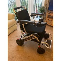 Electric foldable lightweight wheelchair