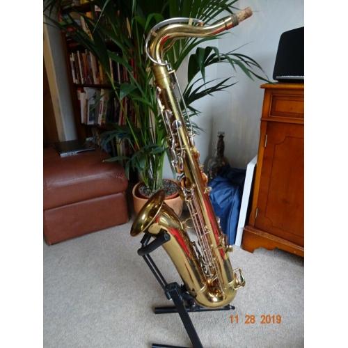 PIERRET SUPER ARTISTE TENOR SAX, RE-PADDED NOVEMBER 2019