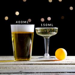Beer & Prosecco Pong Game. Fun, 28 Piece, Party Drinking Game