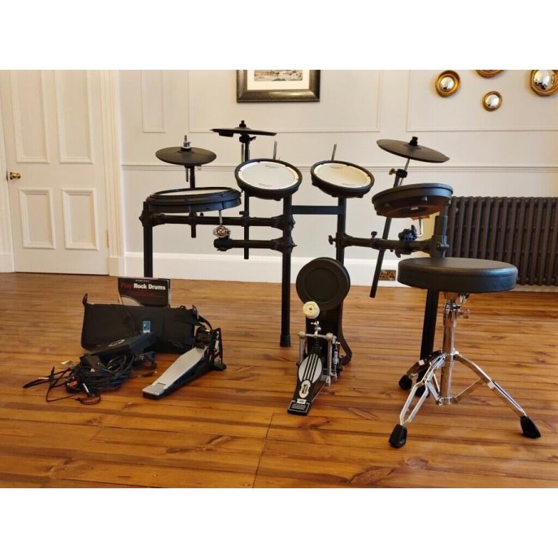 Roland TD-17KV V-Drums Electronic Drum Kit With Mesh-Head Skins