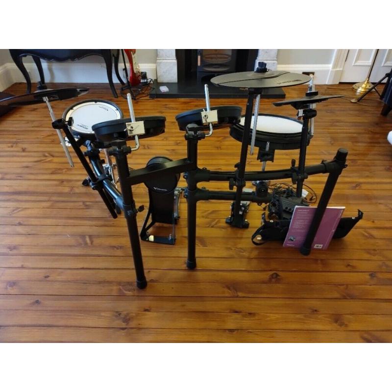 Roland TD-17KV V-Drums Electronic Drum Kit With Mesh-Head Skins