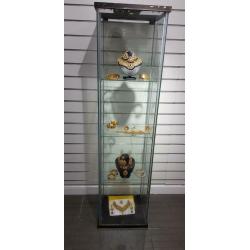 Glass display cabinets
