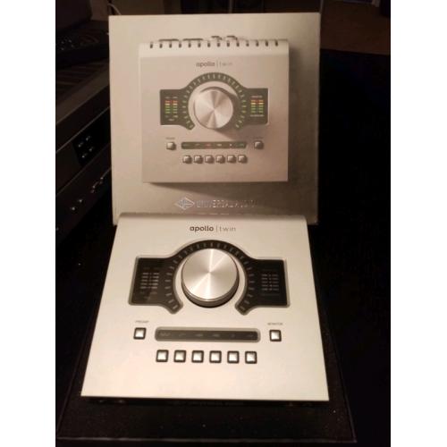 Universal Audio Apollo Twin Duo with 50 authorised plugins included