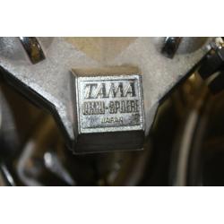 Vintage 1970s Tama Swingstar Black Badge ~ Brushed Silver 4 Piece Drum Kit (22in Bass) Drums Only