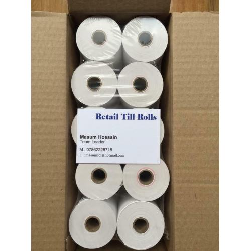 Just Eat, Hungry House, Credit Card, Pay Zone, Machine Rolls 57x50 mm 20 Rolls x 1 Box=20 Rolls
