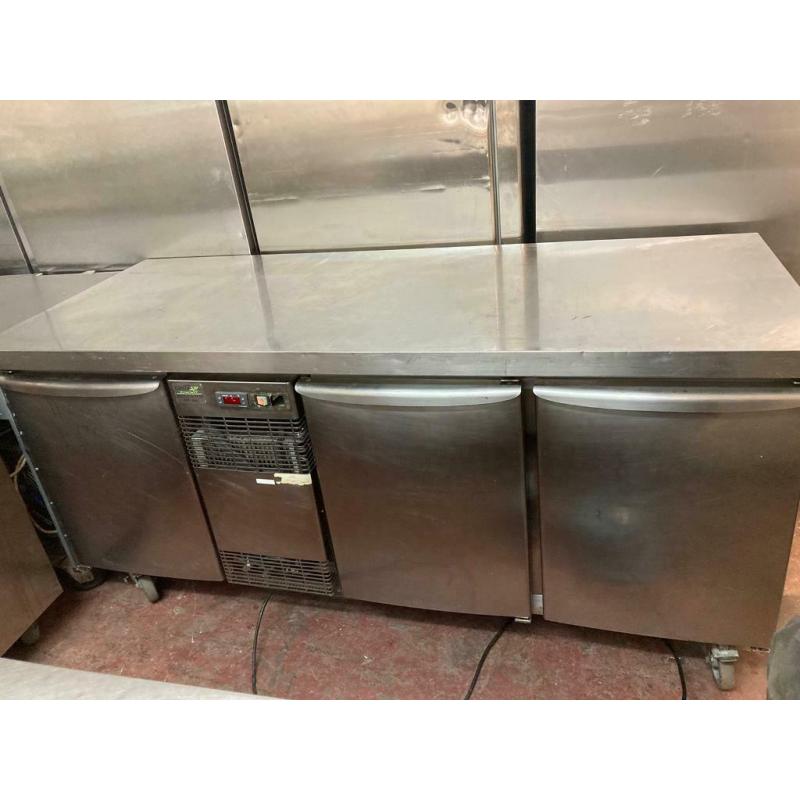 commercial bench counter freezer door for shop cafe restaurant takeaway babagag