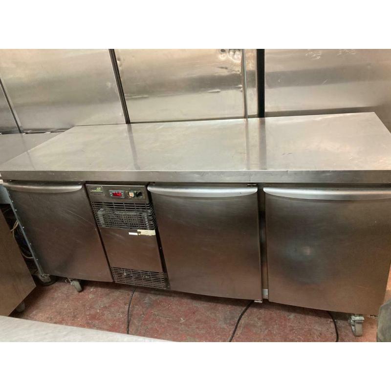 commercial bench counter freezer door for shop cafe restaurant takeaway babagag