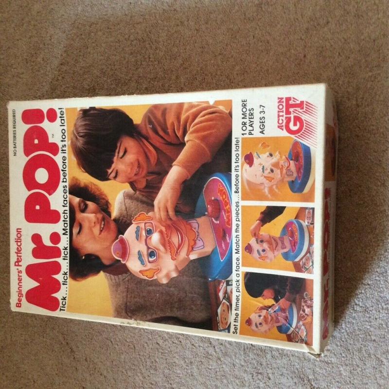 Mr Pop Action GT 1980s Vintage Game