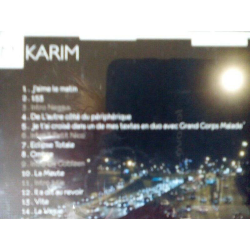 AMI KARIM 'Eclipse Totale' - French CD - New