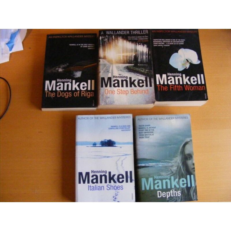 Henning Mankell books