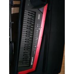 Roland AX synth keytar Edge with case,stand, manual almost new.