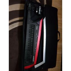 Roland AX synth keytar Edge with case,stand, manual almost new.