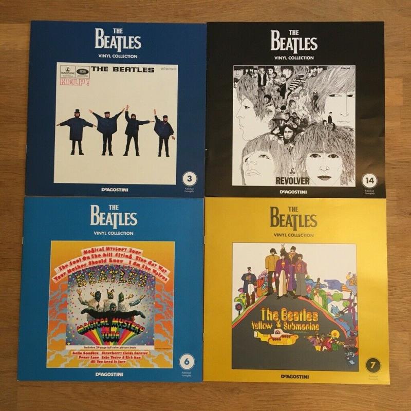The Beatles Deagostini Vinyl Collection Magazines Booklets Books Records