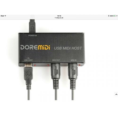 UMH10 DOREMIDI USB host MIDI control interface