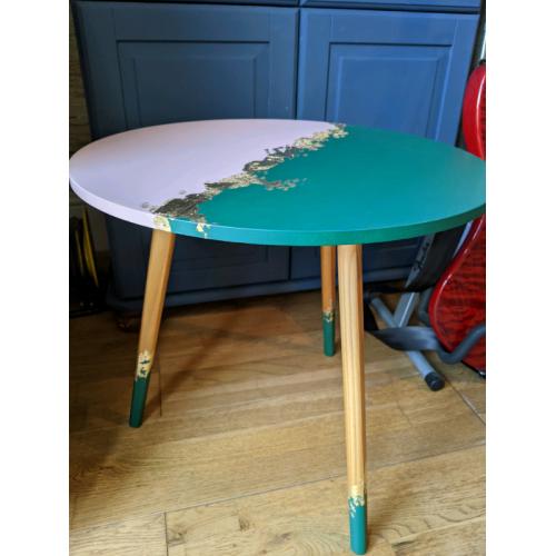 Upcycled side table