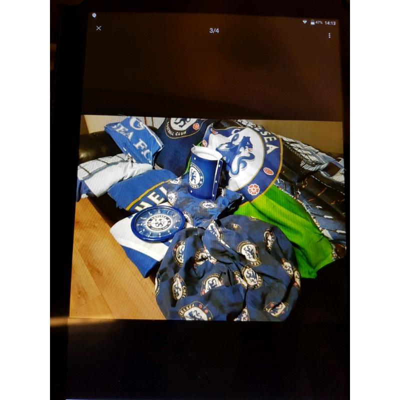 Chelsea fc bedroom equipment