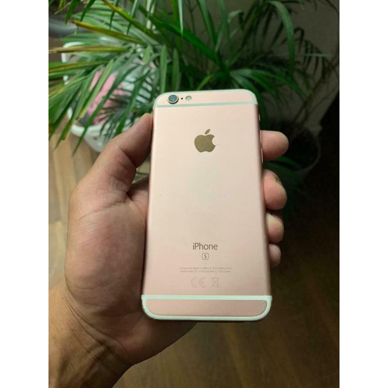 iPhone 6s rose gold 32gb unlocked. Good condition