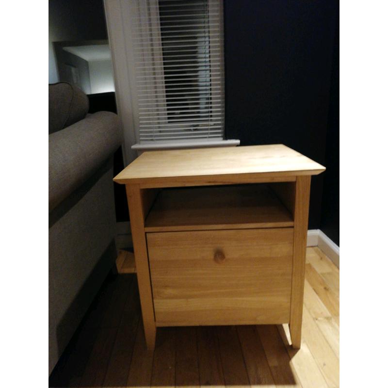 Real wood Oak side table