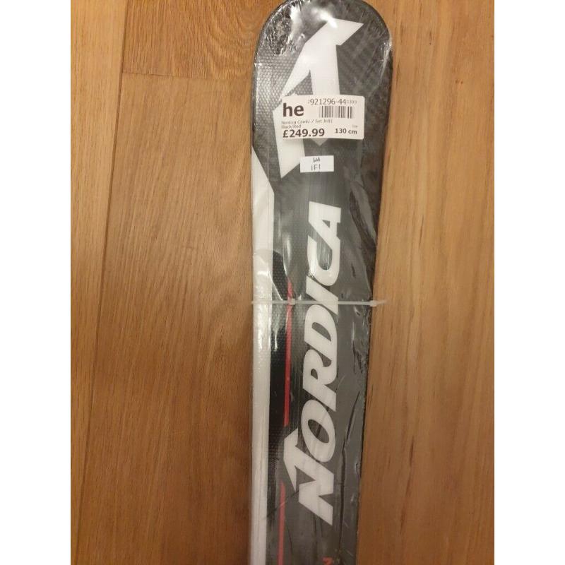 Junior Nordica Skis, brand new in original packaging