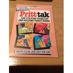 New White REUSABLE PRITT-Tak Adhesive (Blutak equivalent) - 2 for only ?1.