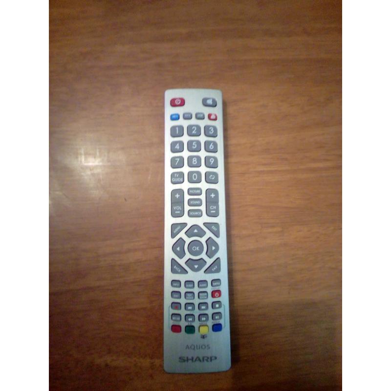 Sharp Aquos remote control new