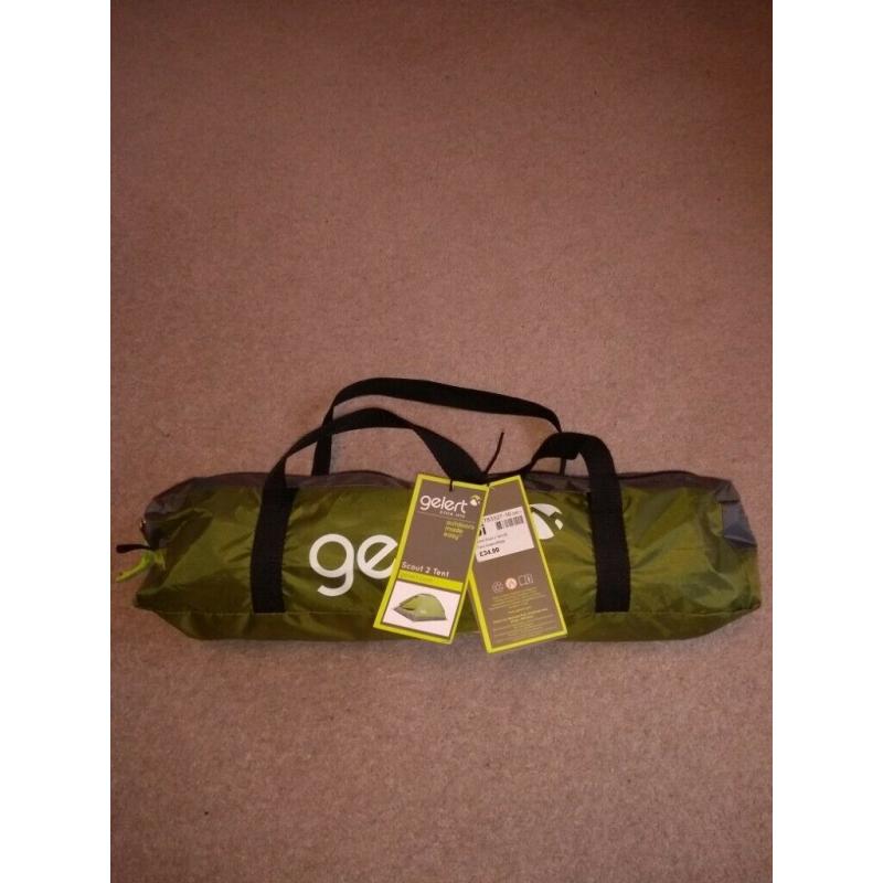 Brand new Gelert make scout 2 tent never used