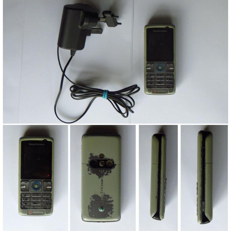 Job lot of 3 classsic mobile phones + chargers Nokia 6150 6610 Sony Ericsson K610i