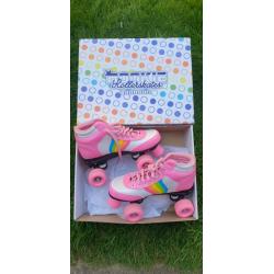 Rookie Forever Rainbow V2 Rollerskates with 4 wheels