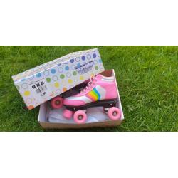 Rookie Forever Rainbow V2 Rollerskates with 4 wheels