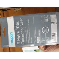 Amazing ASDL and CAT 6 cables for sale