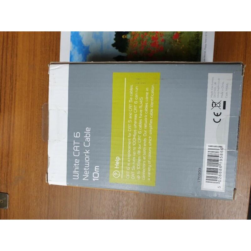 Amazing ASDL and CAT 6 cables for sale