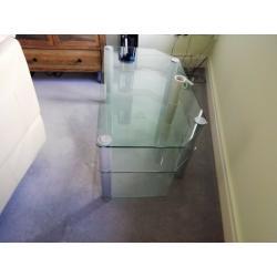 Glass TV and Home Entertainment Unit