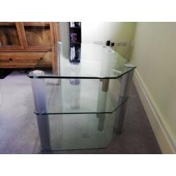 Glass TV and Home Entertainment Unit