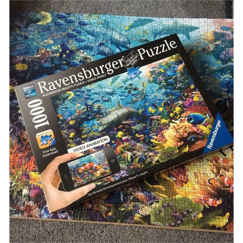 Ravensburger 1,000 piece jigsaw complete
