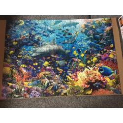 Ravensburger 1,000 piece jigsaw complete