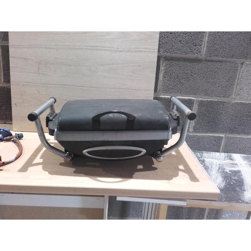 Gas bbq in a travel bag