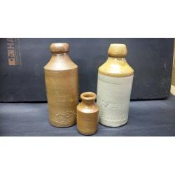 Vintage Stoneware Bottles