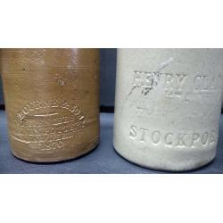 Vintage Stoneware Bottles