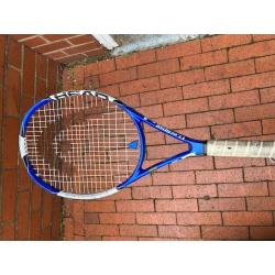 Two Tennis rackets. One Wilson, One Head. Very lightweight.