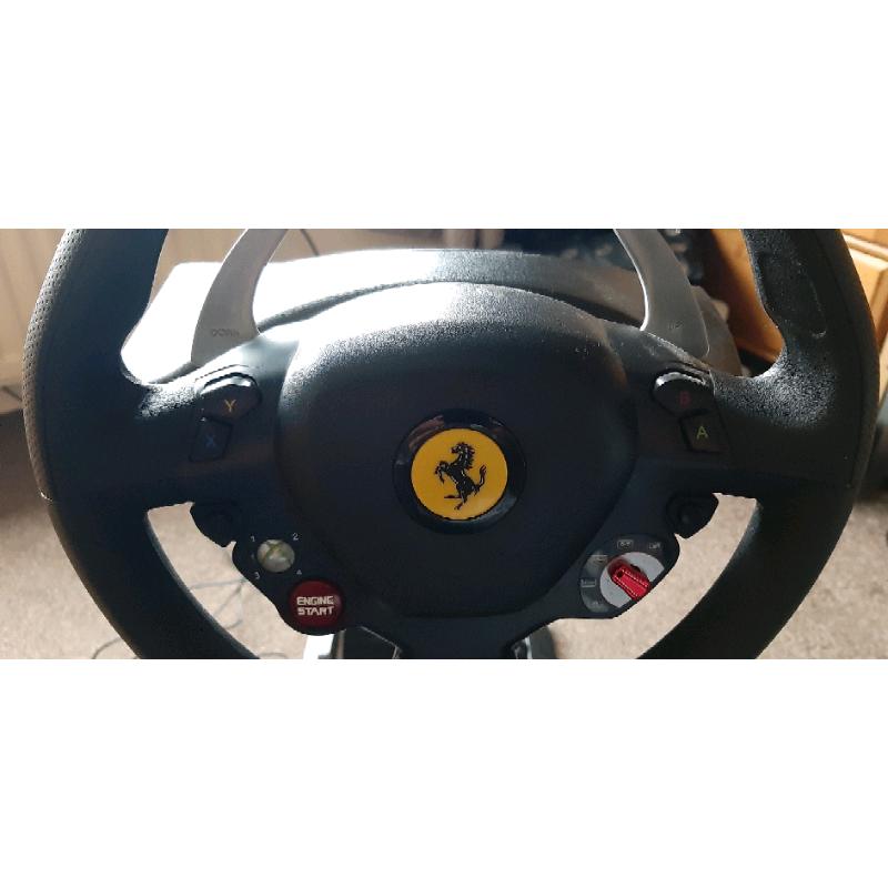 X box 360 steering wheel