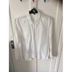 M&S white blouse