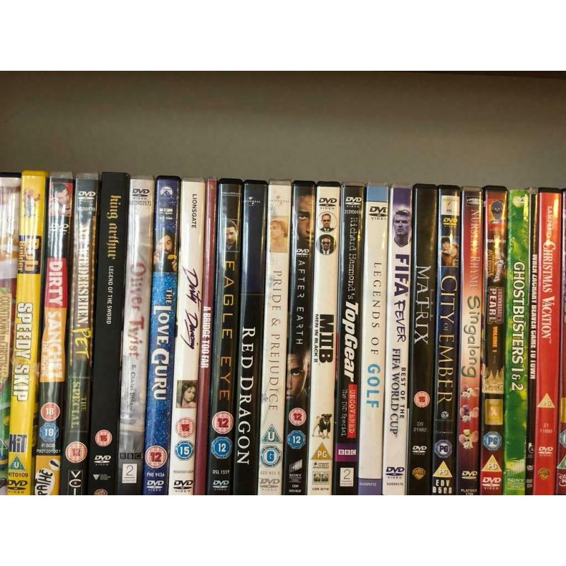 bundle mixed dvds films