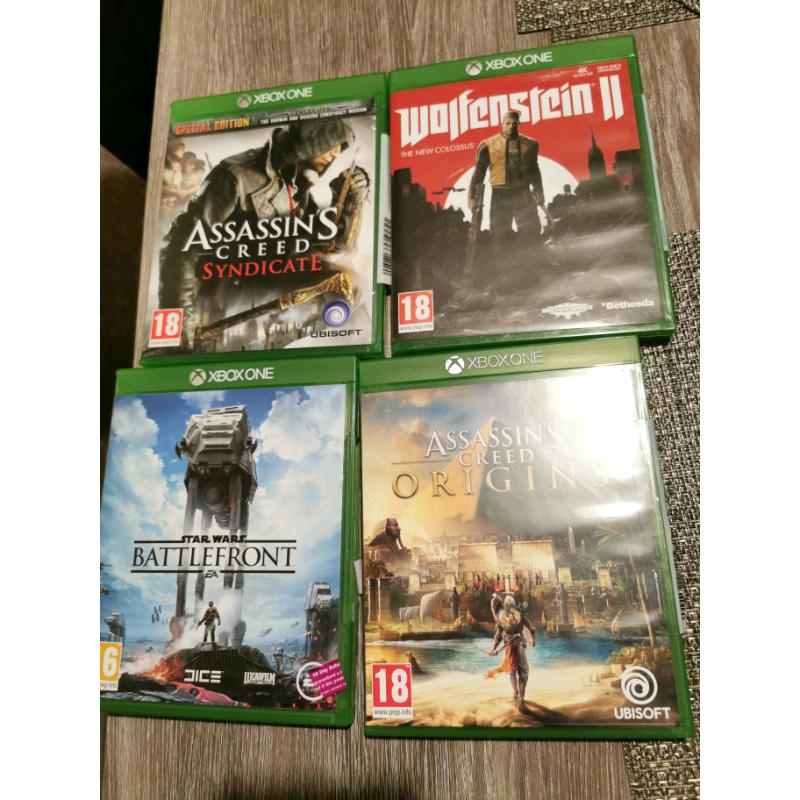 Xbox and Switch games for sale