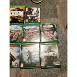Xbox and Switch games for sale