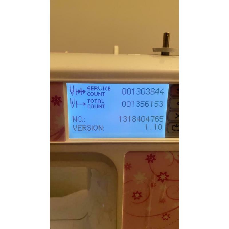 Brother pe500 embroidery machine
