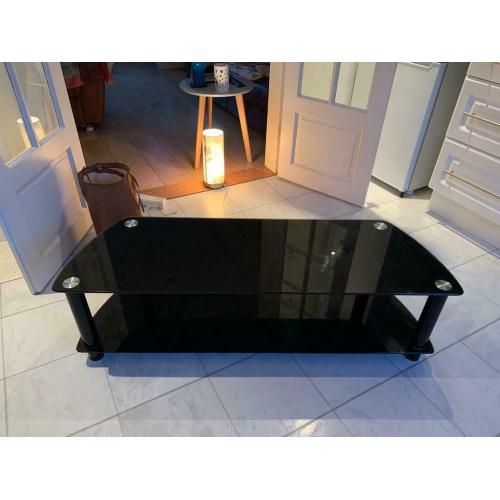 Glass TV stand