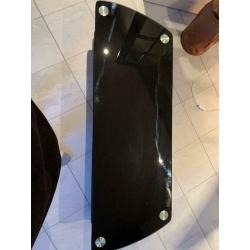Glass TV stand