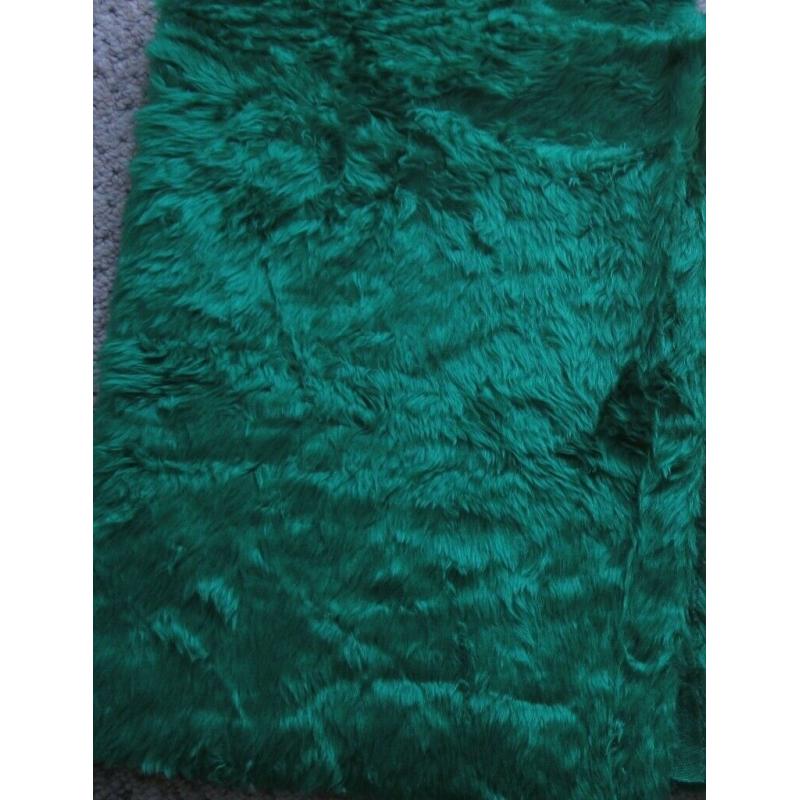 Fur Fabric and felt. ?3 - ?25 per piece.